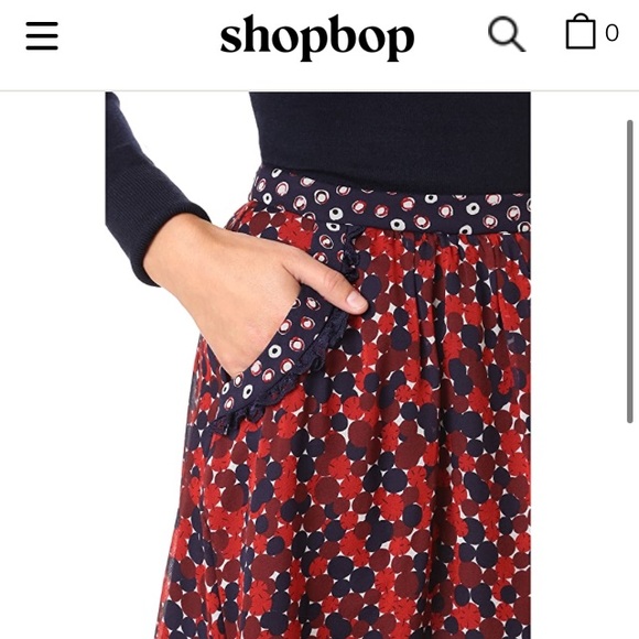 *** SOLD DIANE VON FURSTENBERG NWOT Skirt Size 4 - Picture 4 of 15